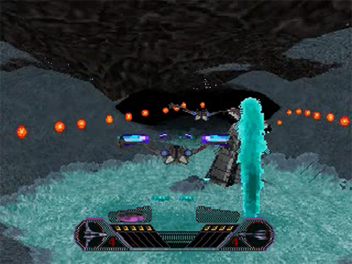 Solar Eclipse title screen for Sega Saturn